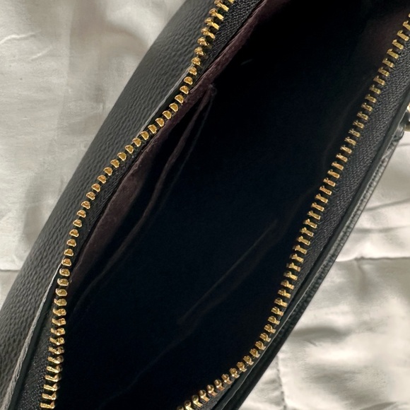 Coach Black and Gold Teri Shoulder Bag - Picture 6 of 6